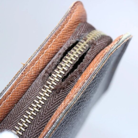LOUIS VUITTON Monogram Porte Monnaie Zip Long Wallet M61727 LV Auth 62324 - Picture 9 of 16